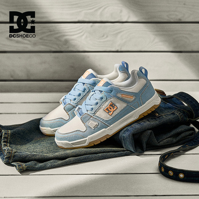 DCSHOES STAG2026夏季新款男鞋牛仔布轻便板鞋高级感运动休闲鞋男