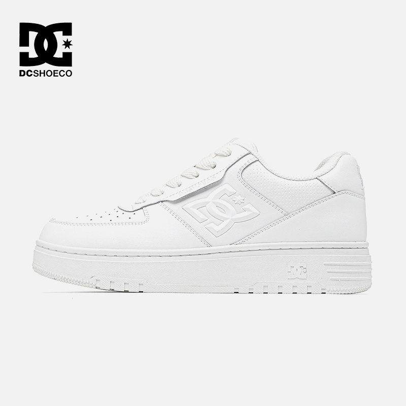 DC SHOES FORCE CAS 2025秋季新款男鞋爆款百搭小白鞋男款休闲鞋