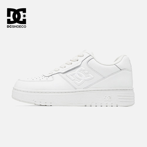 DC SHOES FORCE CAS 2025秋季新款男鞋爆款百搭小白鞋男款休闲鞋