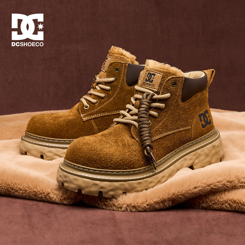DC SHOES NIMBRO L EDGE25冬季新款加绒马丁靴男款靴子男靴工装靴
