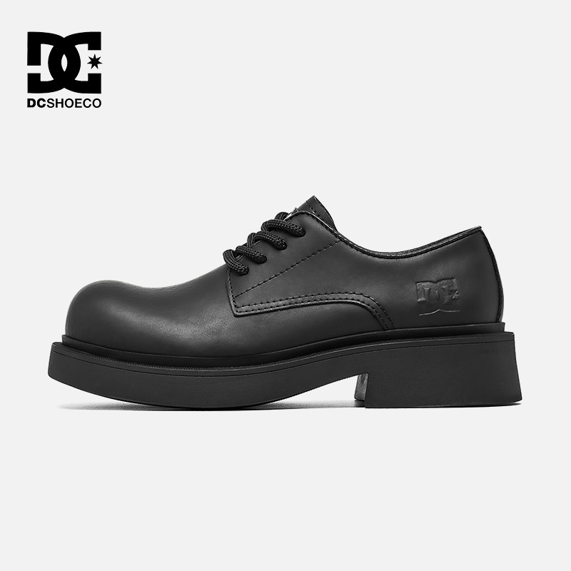 DCSHOES大头真皮德比鞋
