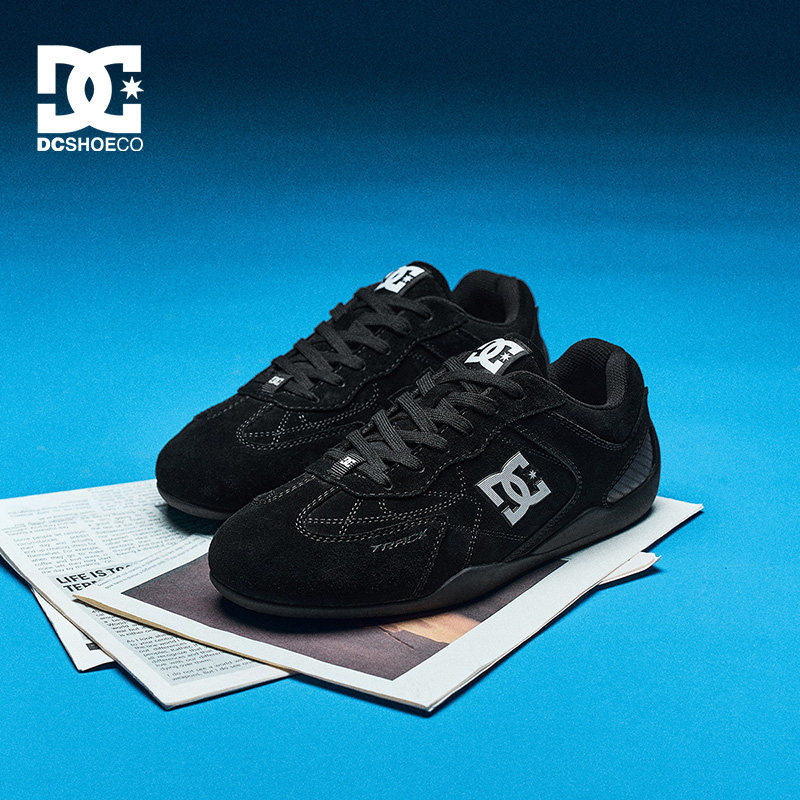 DCSHOES Veloce 秋季新款真皮休闲鞋子男鞋德训鞋复古风赛车鞋图片