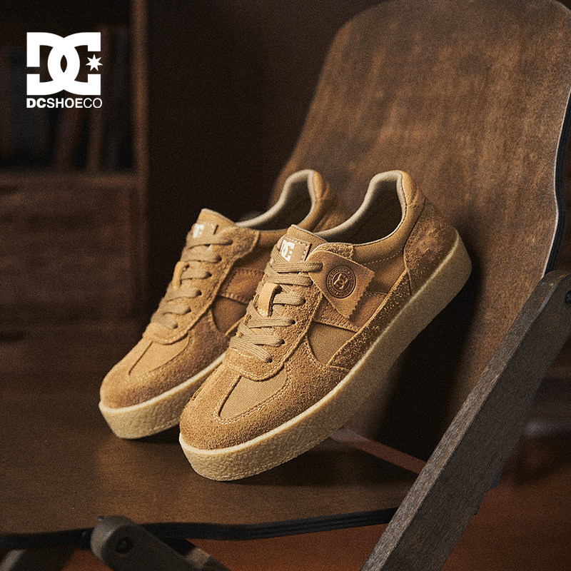 DCSHOES Vancouver 牛长绒复古板鞋秋季薄款透气男士休闲鞋子男鞋图片