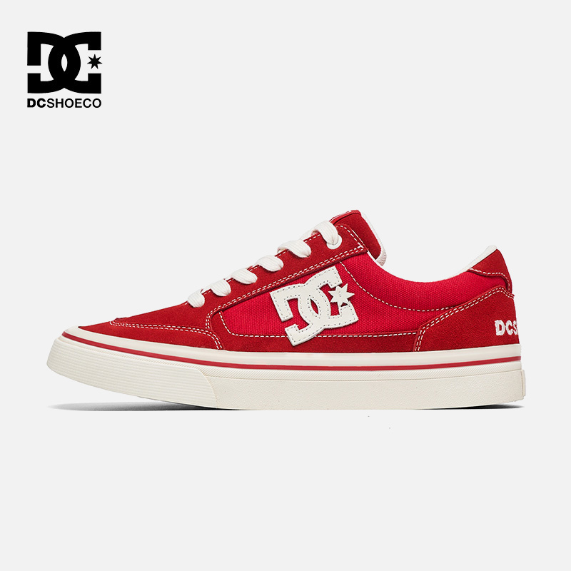 DC SHOES CANVAS CAS2025秋季新款美式透气帆布鞋滑板鞋休闲男鞋
