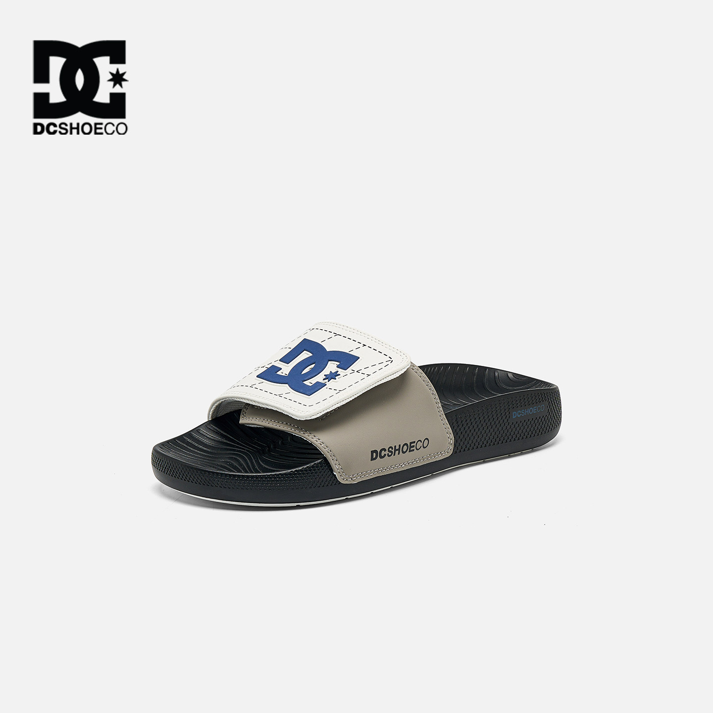 DCSHOES SLATE 男士外出拖鞋子男夏外穿高级感魔术贴户外休闲凉拖