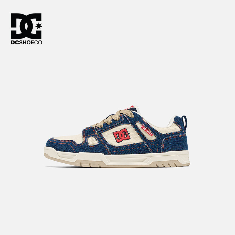 DCSHOES STAG 2026春季新款男士休闲鞋子男鞋牛仔拼接运动板鞋男
