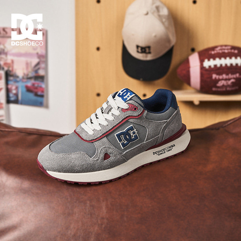 DCSHOES V-Run 2026秋季新款男鞋阿甘鞋厚底透气运动鞋休闲鞋男图片