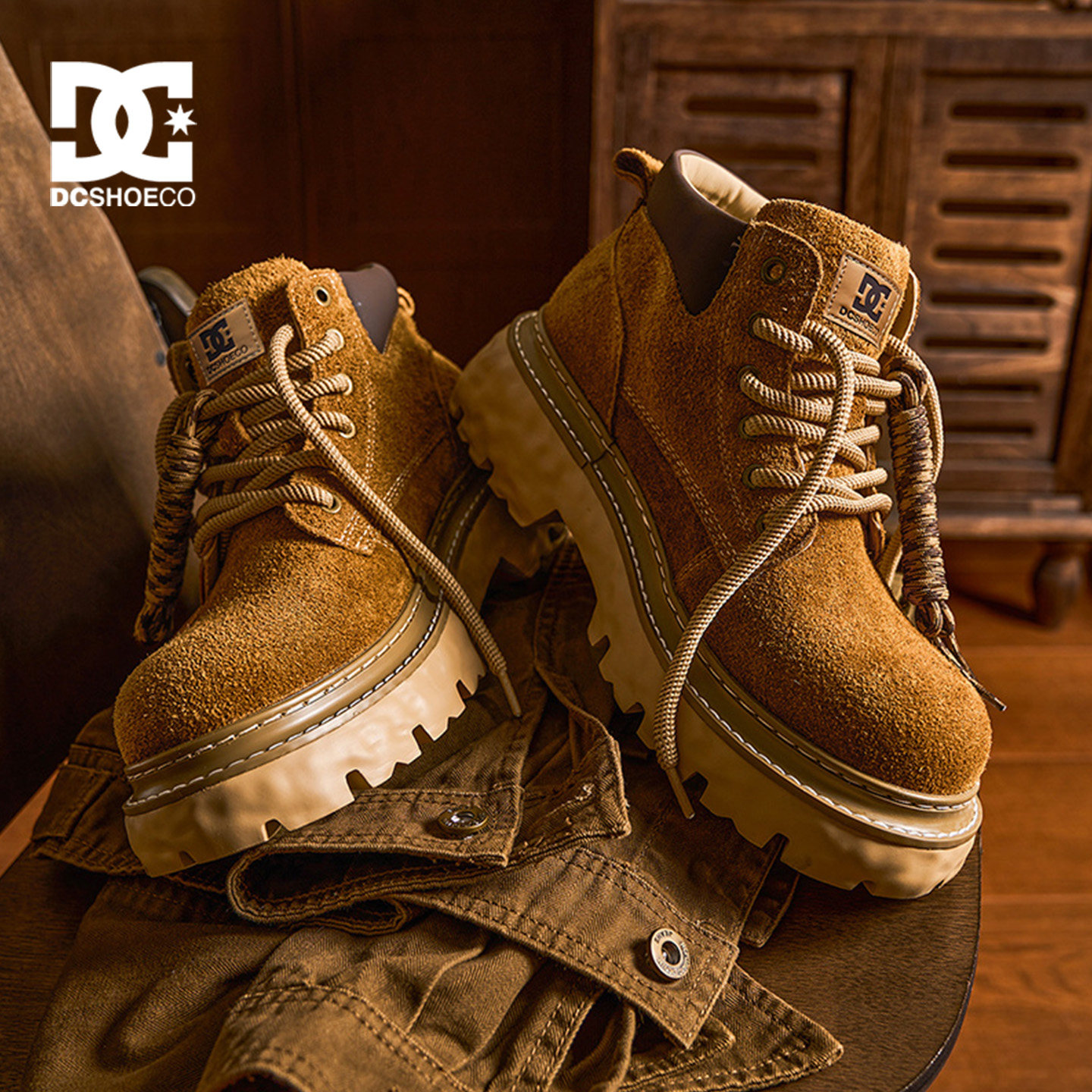 DCSHOES NIMBRO L冬季新款加绒男士马丁靴男款靴子真皮男靴工装靴图片