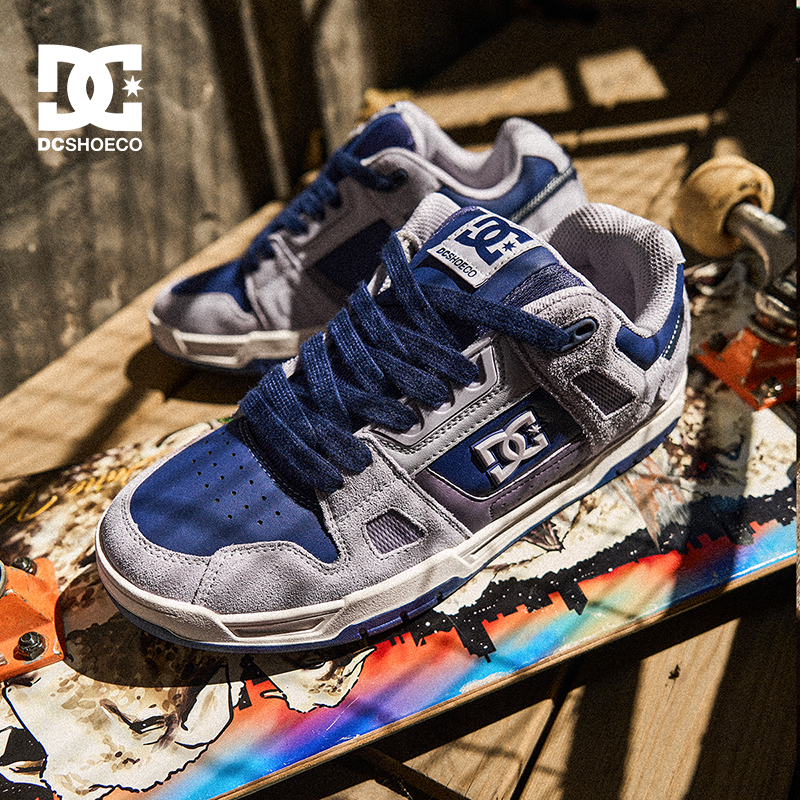 DC SHOES STAG PRO 2025冬季新款透气耐磨滑板鞋运动休闲鞋男款