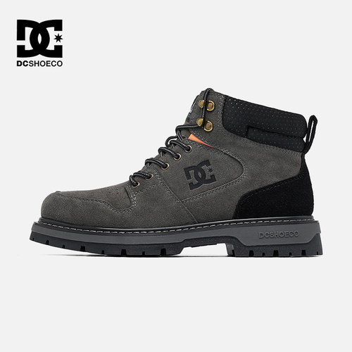 DC SHOESElua EDGE 2025秋季新款厚底马丁靴户外耐磨工装靴男款