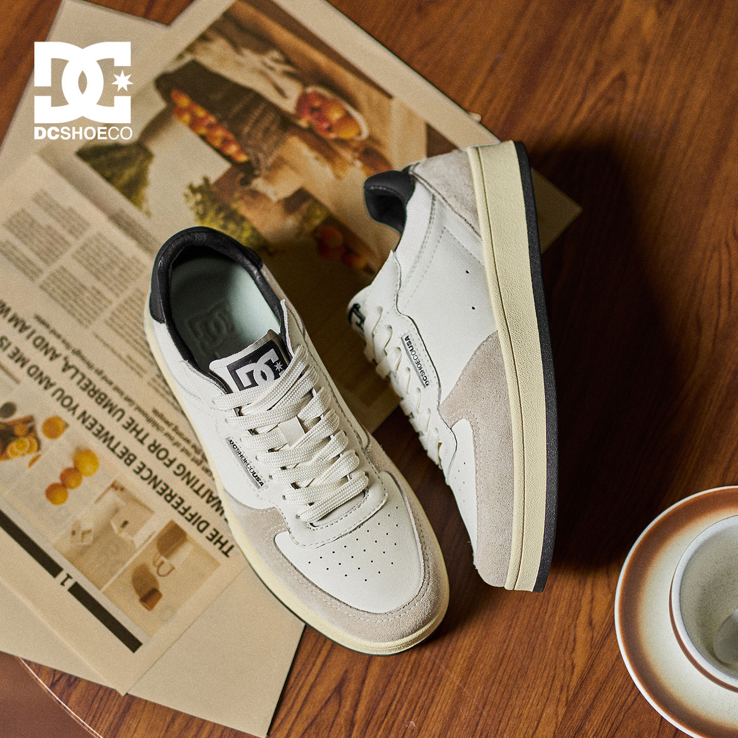 DCSHOES PARCH 2026秋季新款男鞋美式复古板鞋舒适透气休闲鞋男款图片