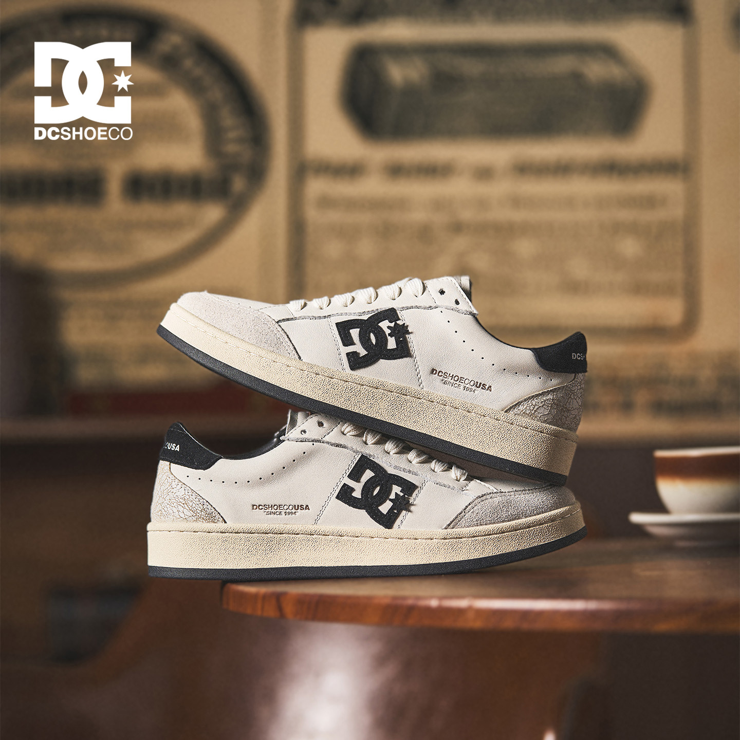 DCSHOES SOHO2026头层牛皮男士板鞋小白鞋男款高级感软底轻奢男鞋图片