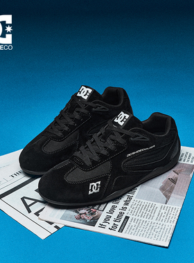 DCSHOES Corsaro2026春季新款黑色赛车鞋透气鞋子轻便男鞋德训鞋