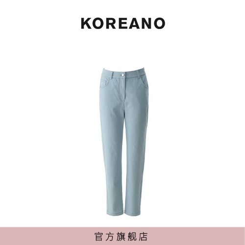 【KOREANO】春秋时尚高弹休闲日常单裤26R2-KN6337(JUN)