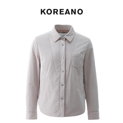 【KOREANO】冬季浅沙驼棉衬衫款式  MS5666(JUN)