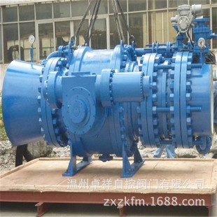 水电站系列 16C 水轮机进水重锤成套液控球阀 Q741H