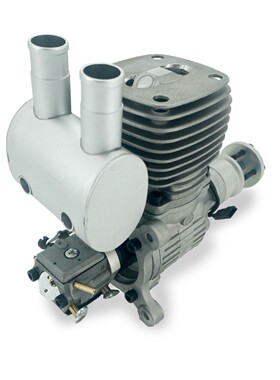 ngh航模发动机GT65R两冲程65cc后排气汽油单缸发动机