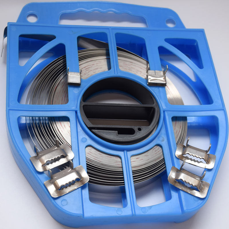 源头工厂现货供应304不锈钢打包带 标牌捆扎带管箍带 0.76*19*30m,模玩/动漫/周边/娃圈三坑/桌游,文化/体育周边,淘宝优惠券,粉丝福利购,淘宝优惠卷