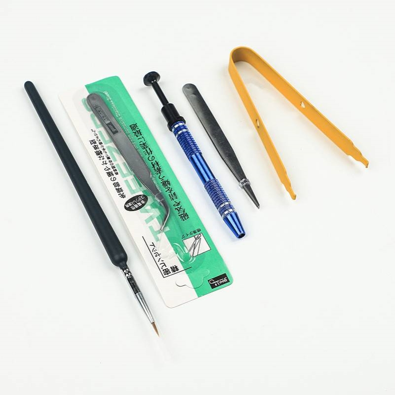 机械键盘客制化个性润轴套装工具润轴笔刷 金属夹轴器 镊子取轴器