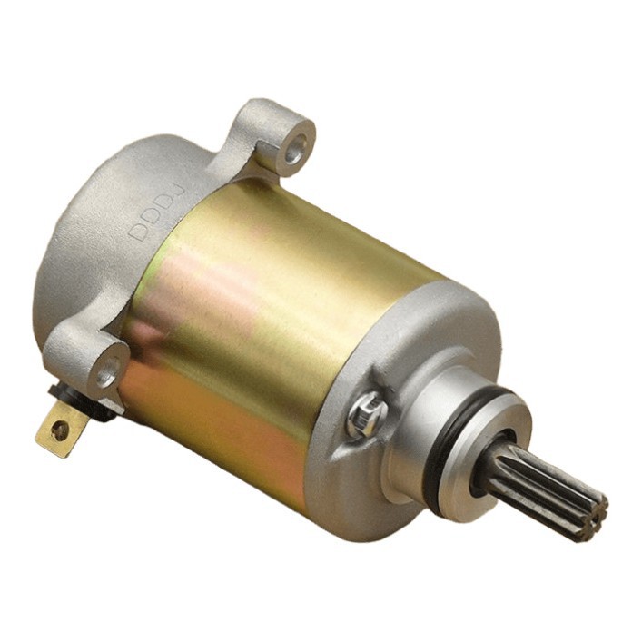 摩托车韵彩 QS100T启动马达 丽彩 QS125T 睿彩UM红宝天玉起动电机