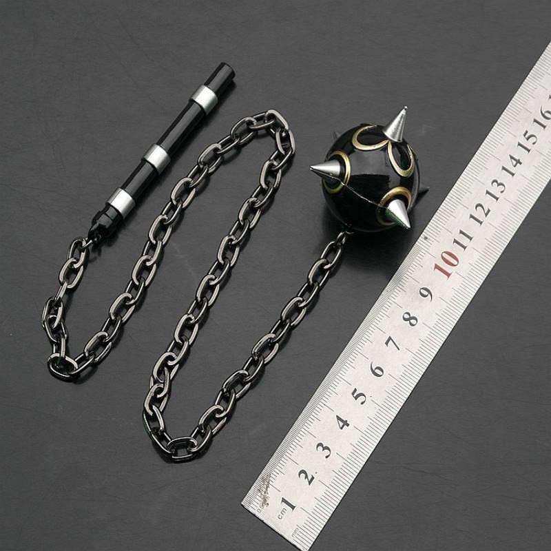 从零开始周边合金武器兵器模型 流星锤拉姆蕾姆女仆道具