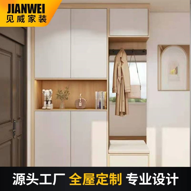 餐边柜厂家直供鞋柜储物拒多功能厅柜客厅家具鞋柜全屋制作