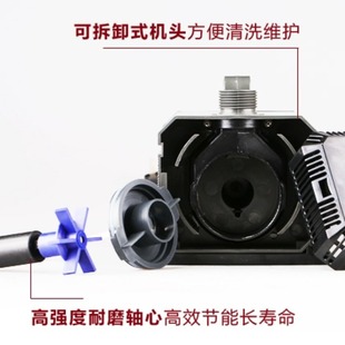 HQB潜水泵鱼缸水泵水族箱抽水泵换水器森过滤循环泵静音森小型
