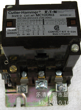CUTLER HAMMER MC10DN3 EATON SIZE D 380VAC  Mvde0660