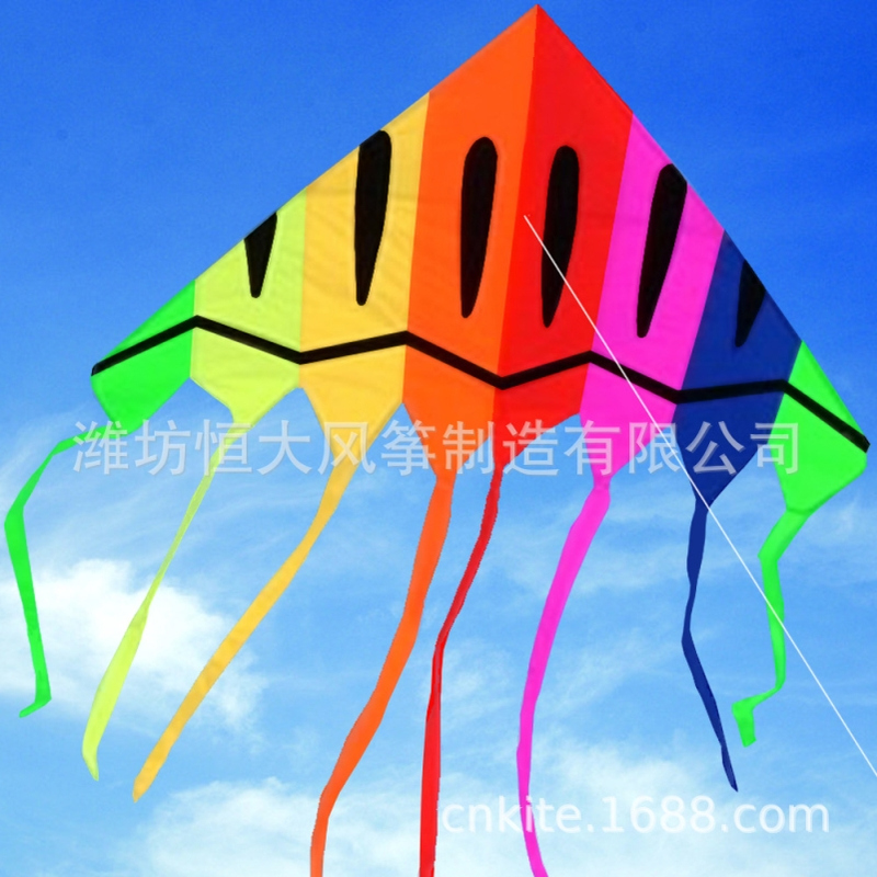 潍坊风筝 棒球 保龄球风筝 儿童喜爱彩虹条风筝kite