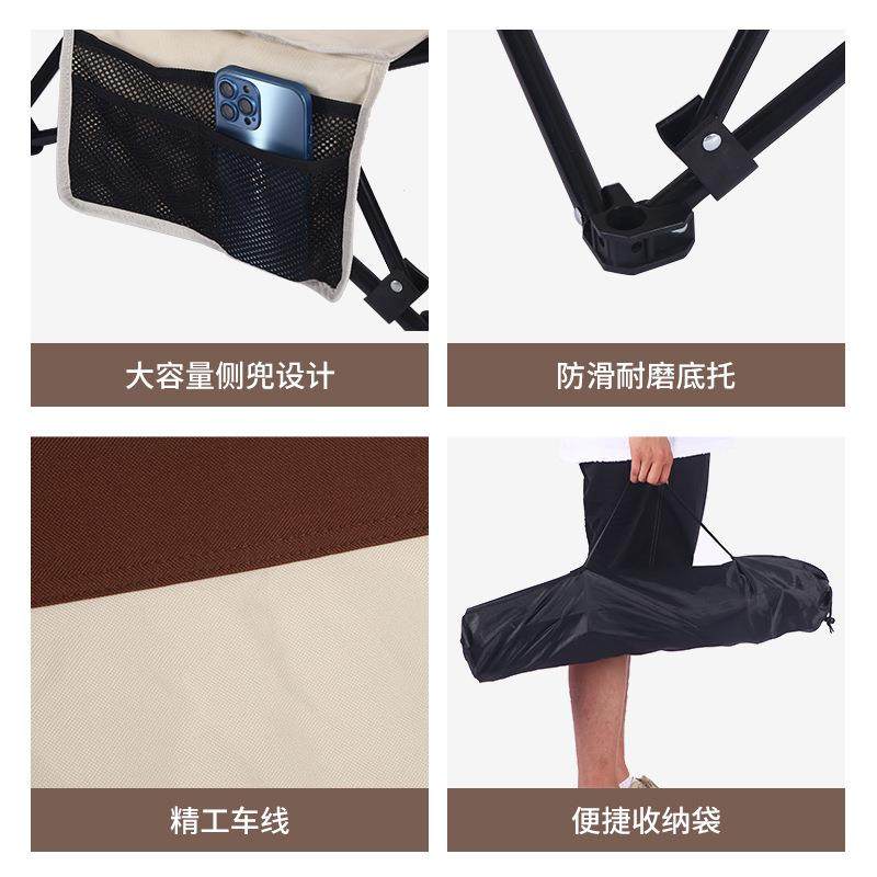 滩定制户外露营折叠沙GVC-XTAY便携轻便矮脚靠背午睡坐躺躺两用椅