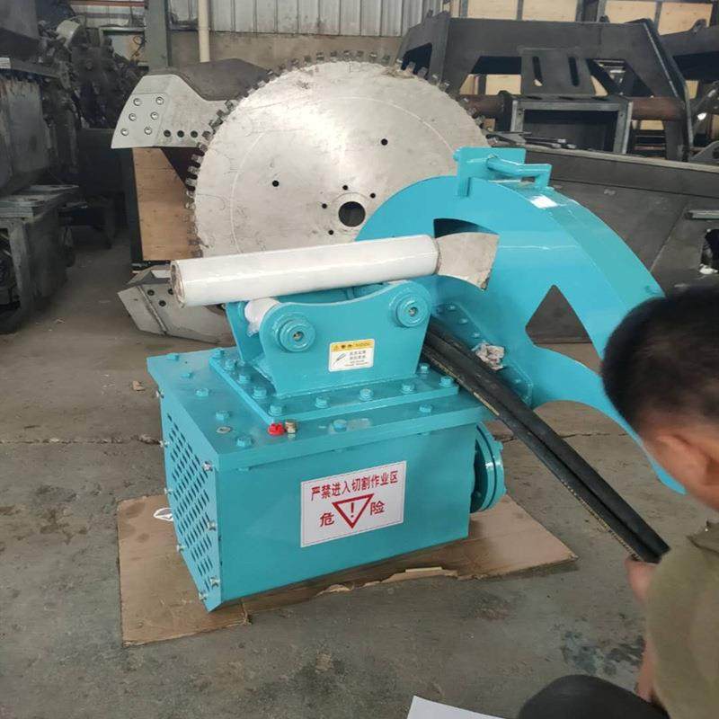 石材石挖机SCO圆盘复开割山锯价 随车固定式岩切机 矿山修圆盘锯