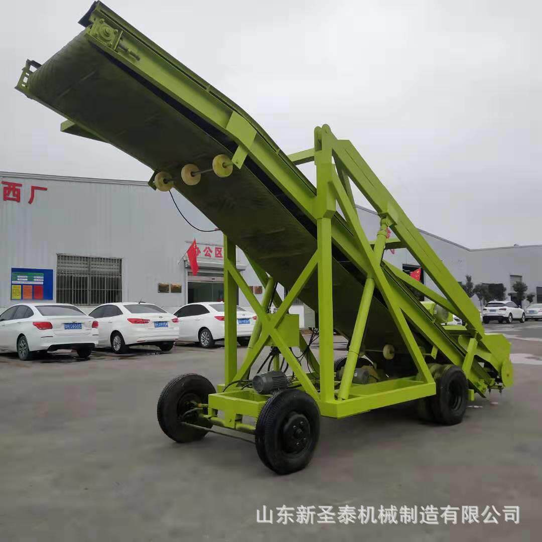 移动式青货贮饲草取料机现 高 空作型9QQ-1.4-业青贮取料机皮带输