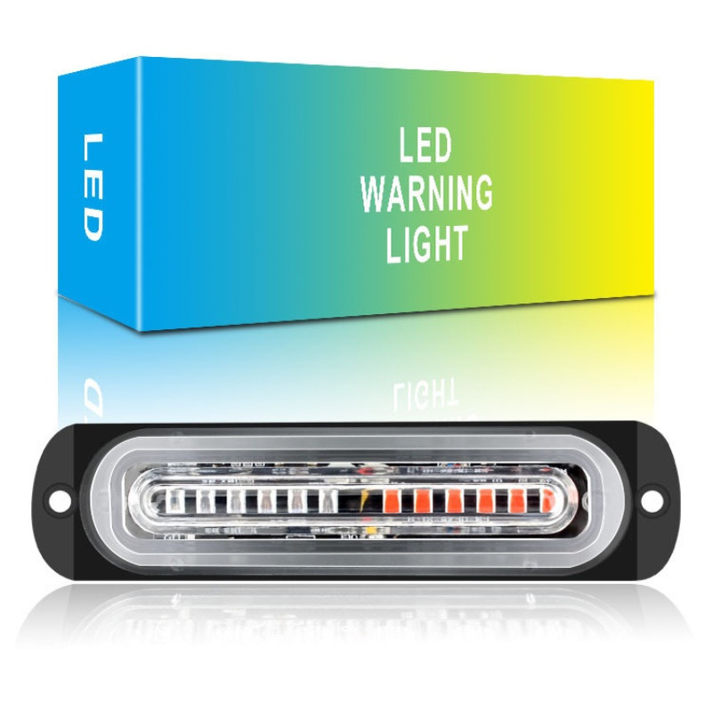 新款侧边灯 汽车爆闪灯 爆闪灯4D-12LED 侧边灯 12V-24V 宽压