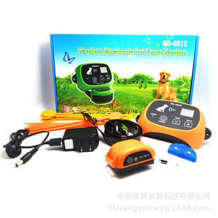 厂家低价直销智能宠物用品遥控训狗器止吠器宠物电子围栏狗项圈