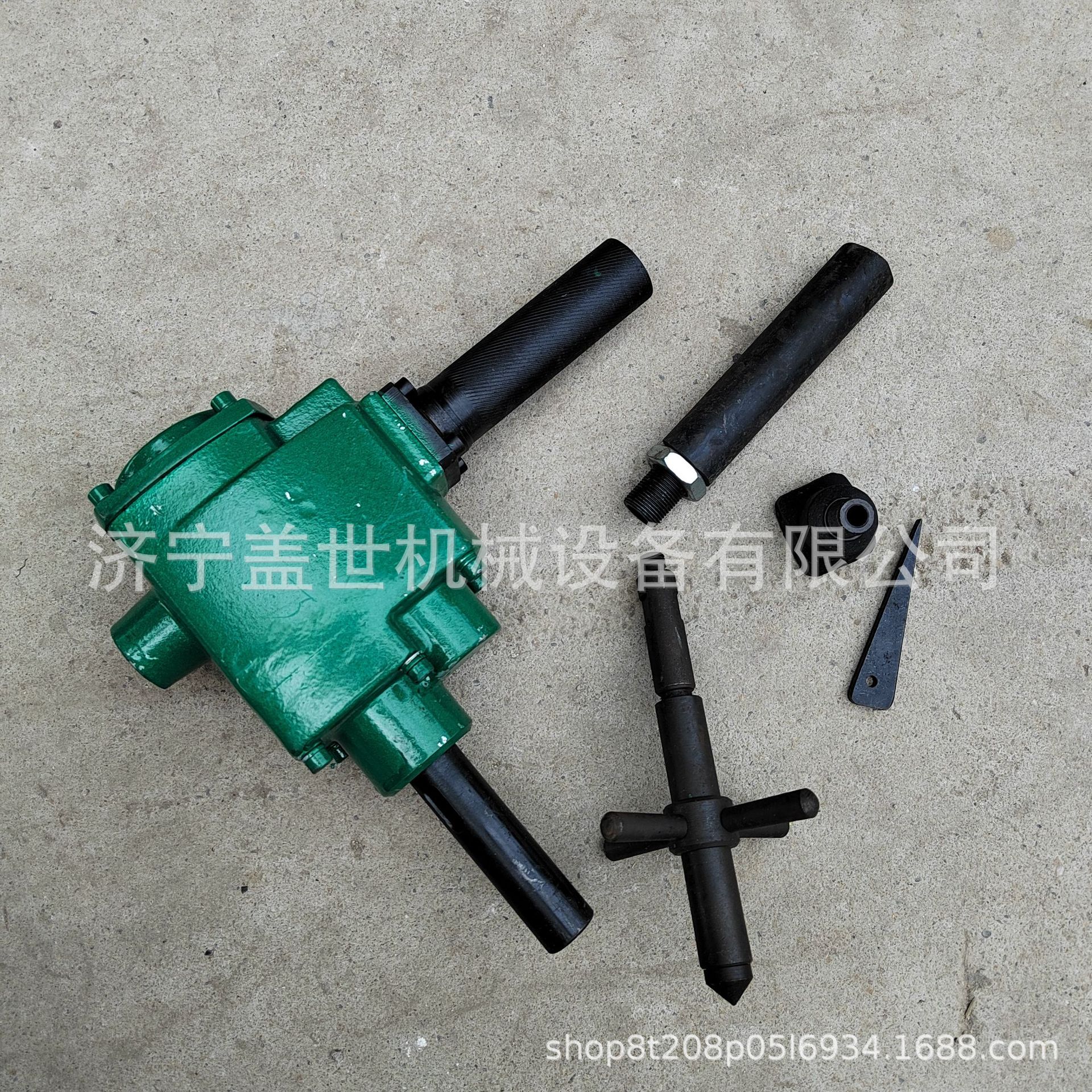 ZK19矿用轨道钻眼机便携式气动轨道钻井下用轻轨钻孔机