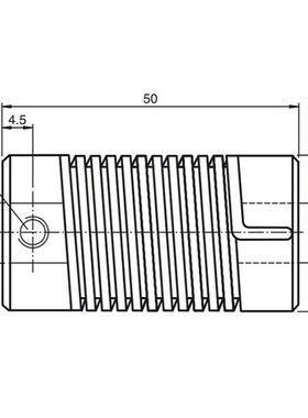 P*F联轴器9401 6*6 8*8 10*10 12*12 可订各种孔径 钢制弹簧联