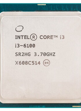 /英特尔G3930/i3-6100/i5-6400/i5-6500六七代台式机电脑CPU