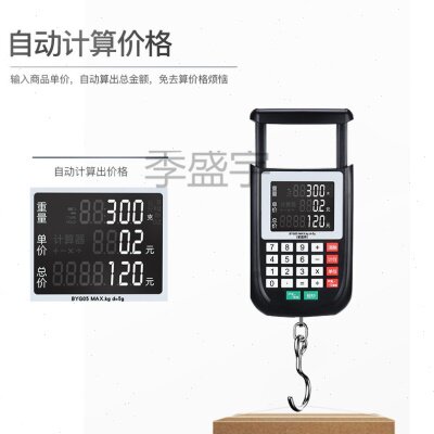 厂促GSNU08手提电子秤商用小型便携式精度10公斤称鱼器家用小秤计
