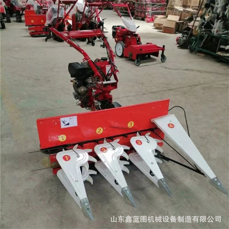 手推式1.2米割晒机稻类麦类小型割捆机高矮牧草苜蓿青稞燕麦收割