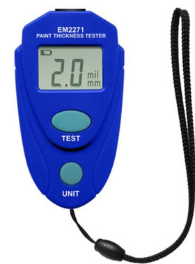 奥胜EM2271涂层测厚仪数显铁基磁性镀锌层漆膜油漆测厚仪