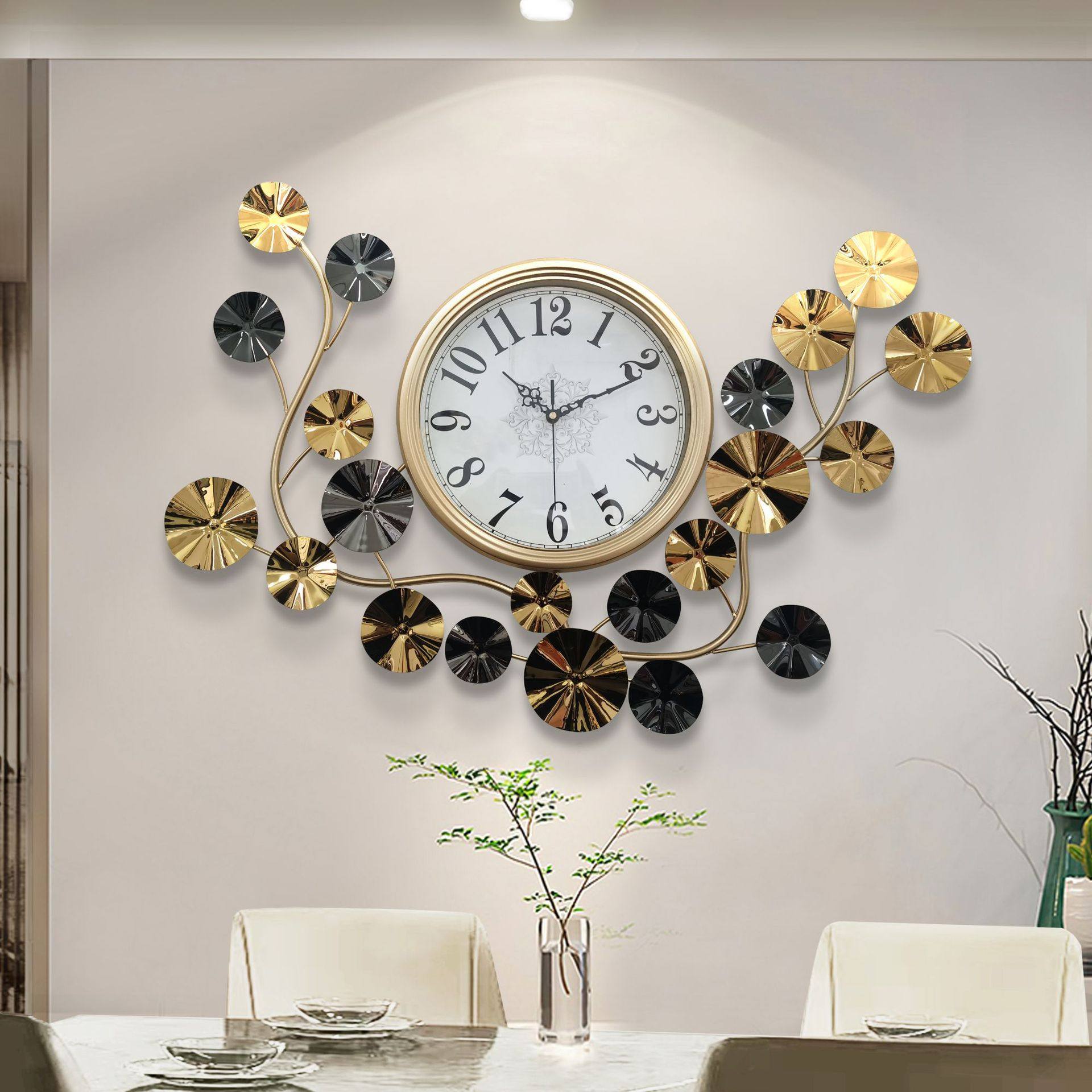 钟表家用时钟挂钟个性创意客厅时尚挂墙艺术挂饰石英时钟北欧轻奢,模玩/动漫/周边/娃圈三坑/桌游,文化/体育周边,淘宝优惠券,粉丝福利购,淘宝优惠卷