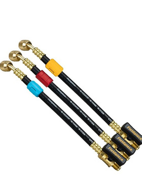 Fieldpiece HR3XB 1/4英寸球阀延长软管套装（3件装）