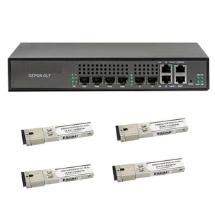 EPON OLT 4口迷你型CATV网管功能交换光纤猫ONU光猫