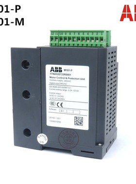 ABB电动机保护控制单元M101-M with MD21 110VAC;1TNA920622R2001