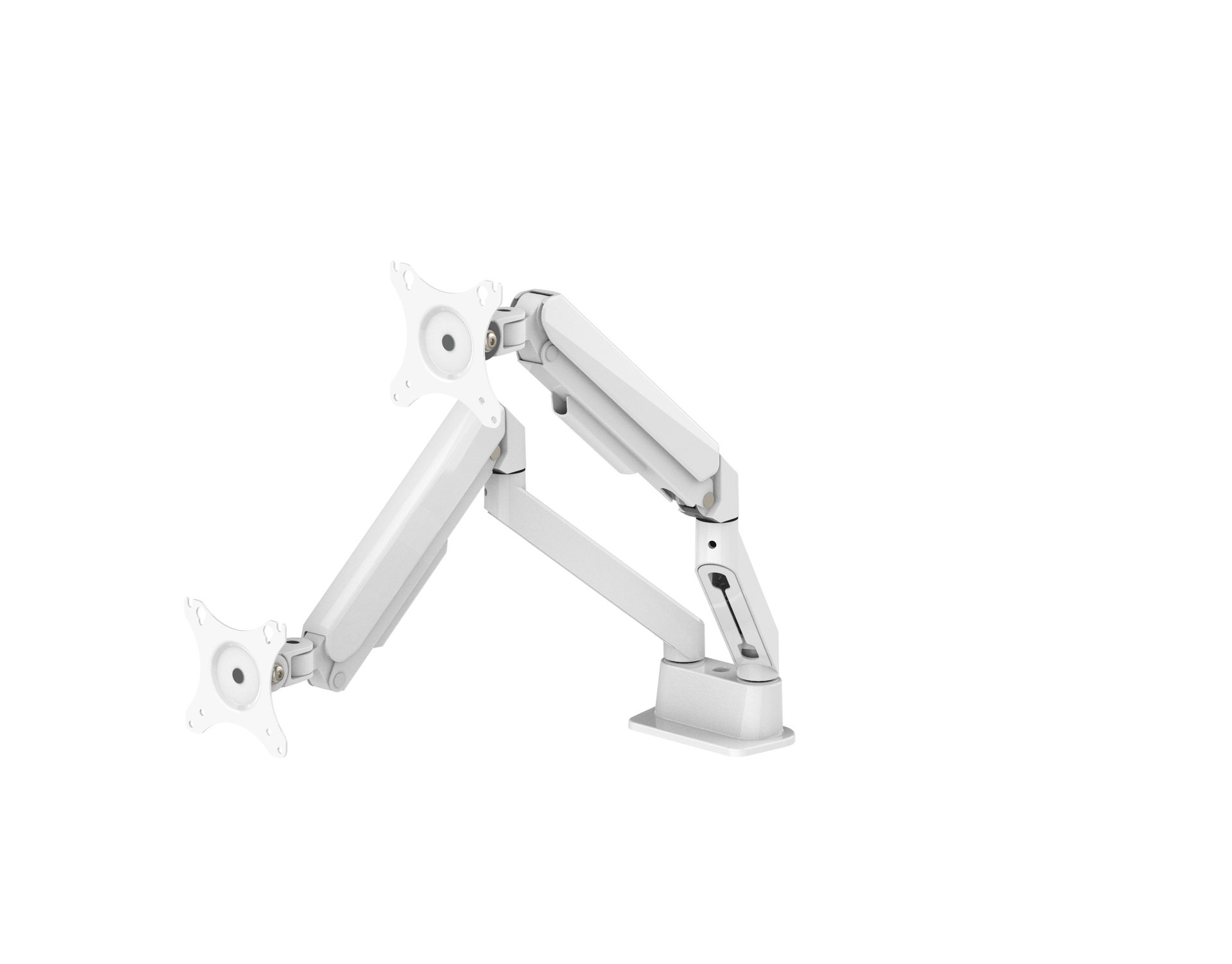 人体工学铝合金双屏气压臂显示器支架双臂电脑支架升降底座屏幕旋,模玩/动漫/周边/娃圈三坑/桌游,文化/体育周边,淘宝优惠券,粉丝福利购,淘宝优惠卷