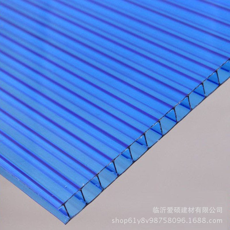 连云港温室大棚透明阳光板10mmPC车棚阳光板每平方的价格