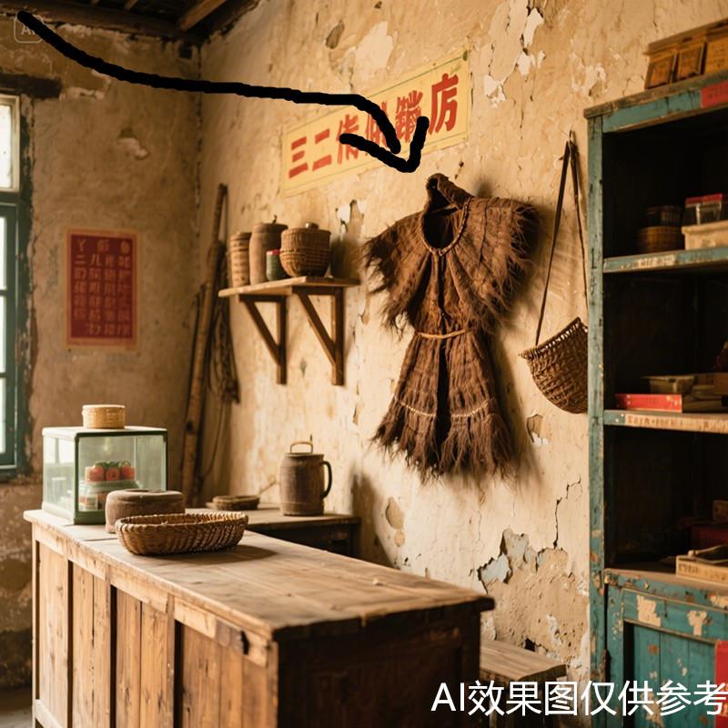 蓑衣斗笠六十年代七十年代老物件70后怀旧老物件70年代怀旧老物件