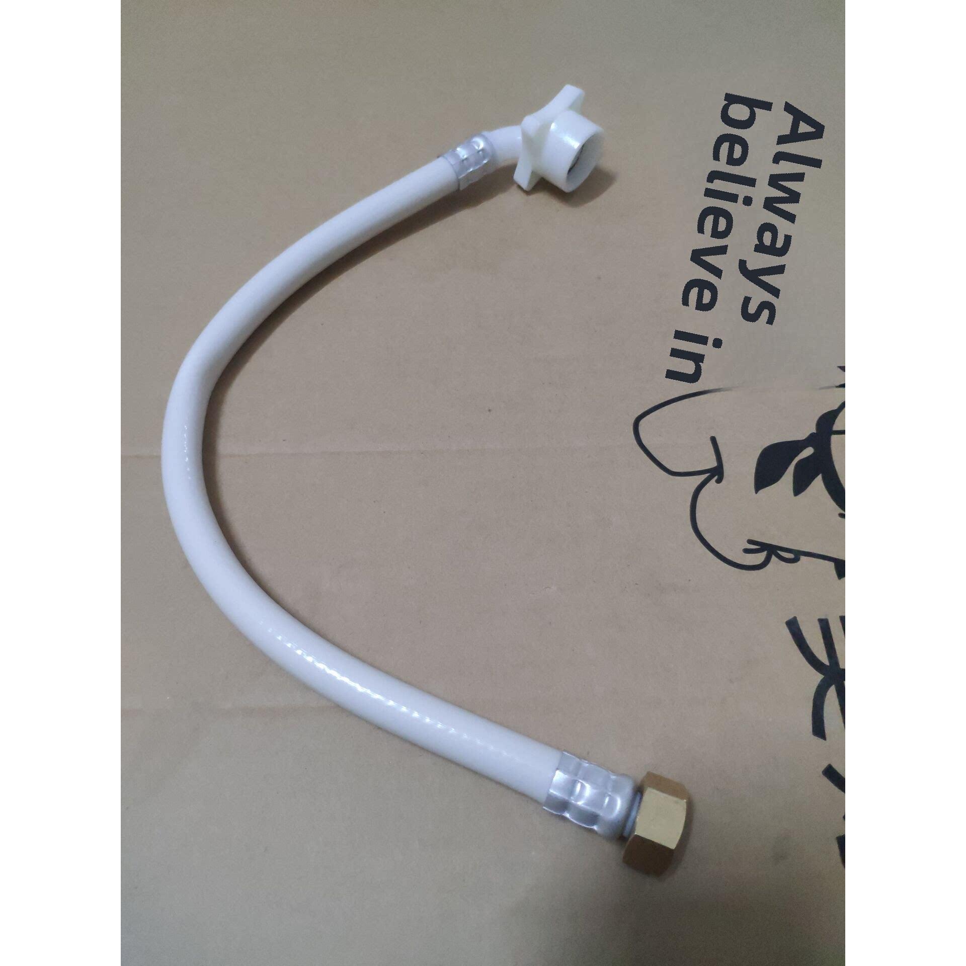 适配于螺纹口洗衣机进水管螺纹口超短型加厚进水管 洗碗机制冷机