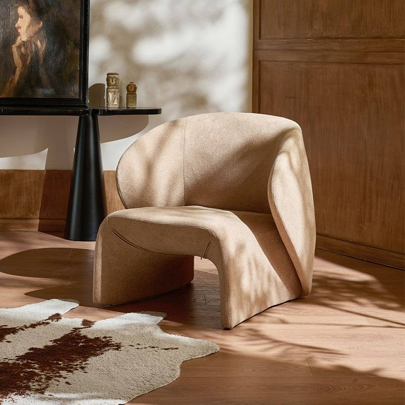 北欧设计师创意现代休闲椅样板间客厅会客接待沙发椅售楼处沙发椅