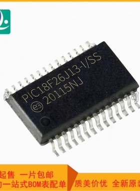 PIC18F26J13-I/SS IC MCU 8BIT 64KB FLASH 28SSOP封装 集成电路